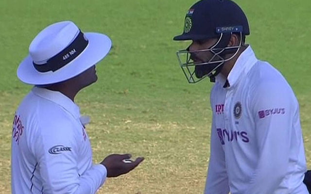 Virat Kohli angry on Umpire