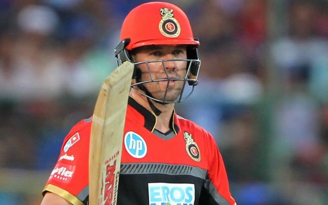 RCB Batsman AB de Villiers