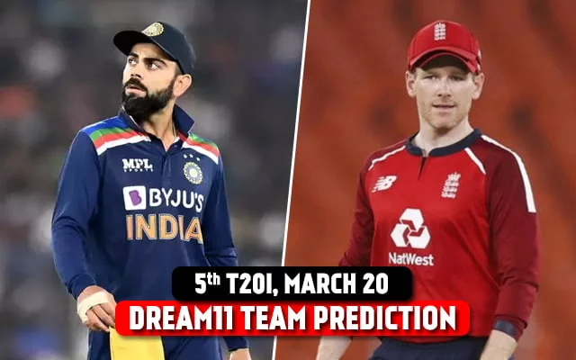 IND vs ENG Today's Match Dream11 Team