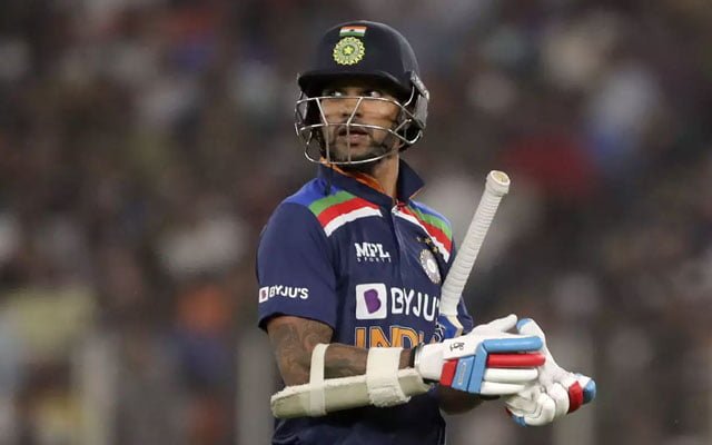 Indian opener Shikhar Dhawan