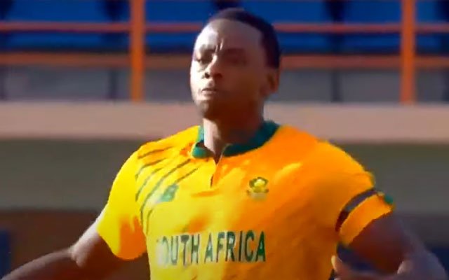 Kagiso Rabada weird celebration