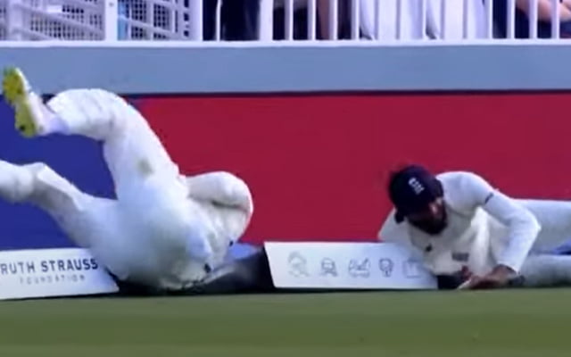 Dom Sibley and Haseeb Hameed funny fielding