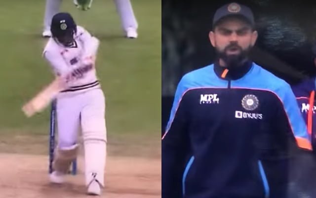 Virat Kohli fired up after Jasprit Bumrah hit a four