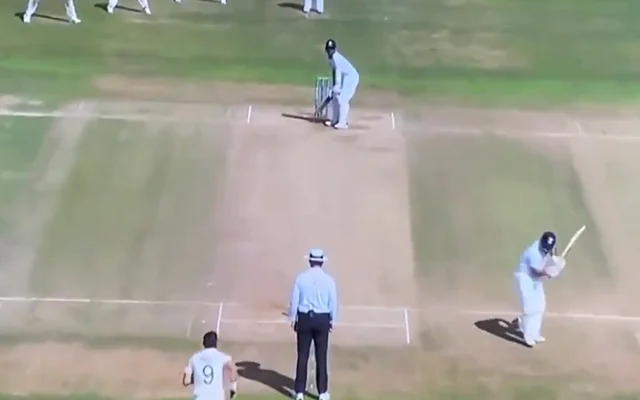 Rishabh Pant doing shadow batting