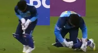 WATCH: Kusal Perera drops one of the easiest catches of his cricketing career against Australia