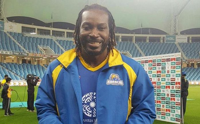 Chris Gayle expresses interest to become the future coach of Karachi Kings