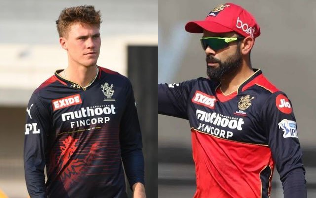 Finn Allen and Virat Kohli