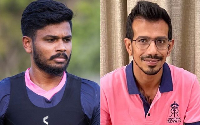 Sanju Samson and Yuzvendra Chahal