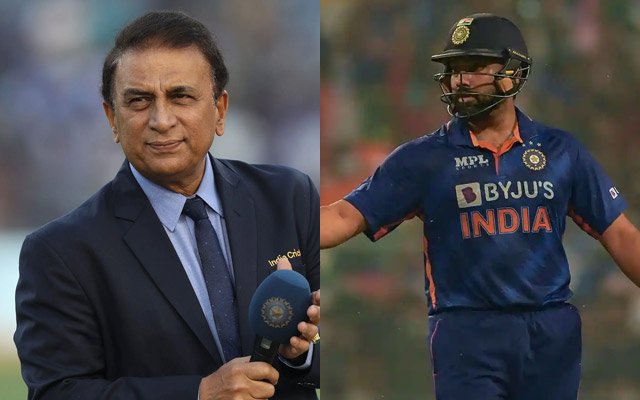 Sunil Gavaskar and Rohit Sharma