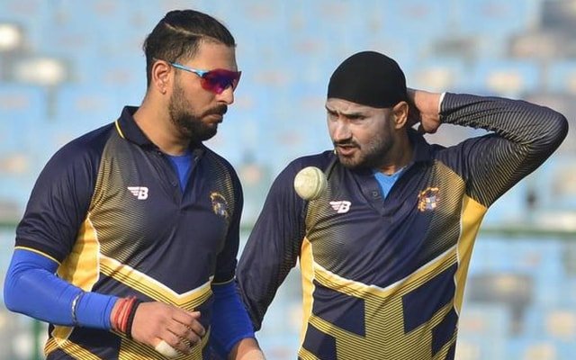 Harbhajan Singh and Yuvraj Singh