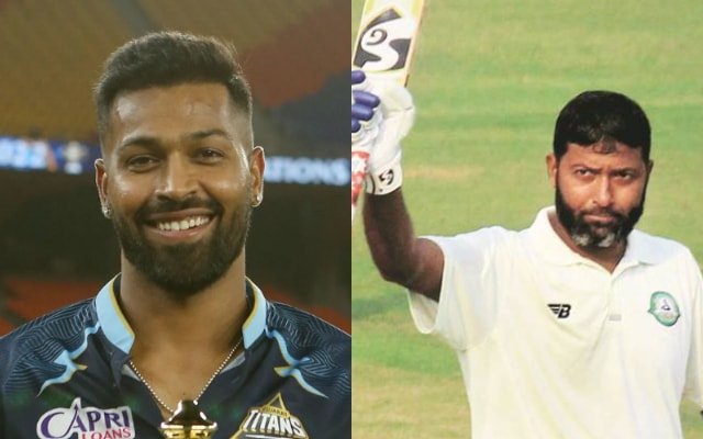 Hardik Pandya, Wasim Jaffer