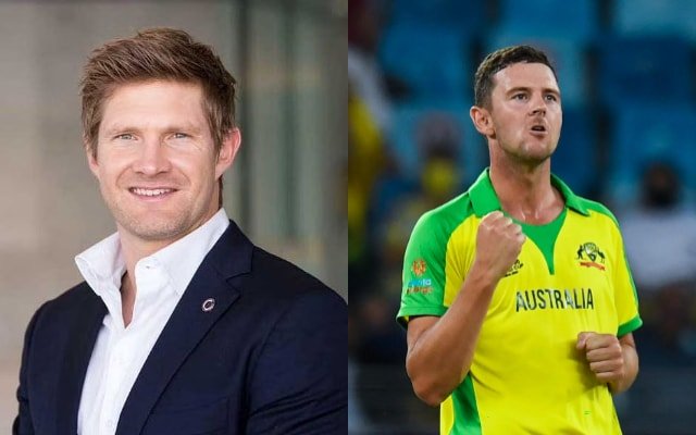 Shane Watson Josh Hazlewood