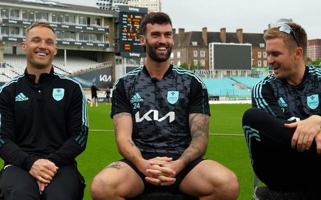 Jason Roy, Reece Topley, and Laurie Evans