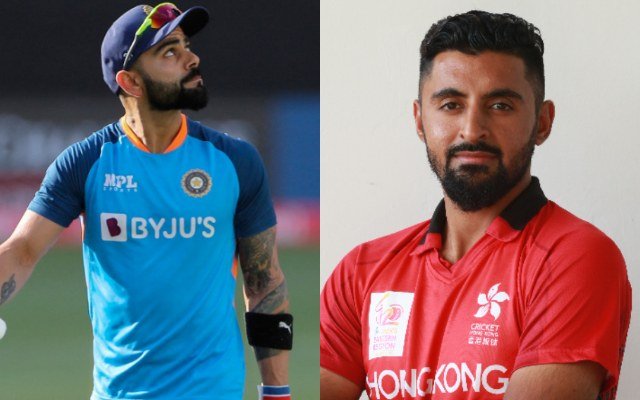 Virat Kohli and Nizakat Khan