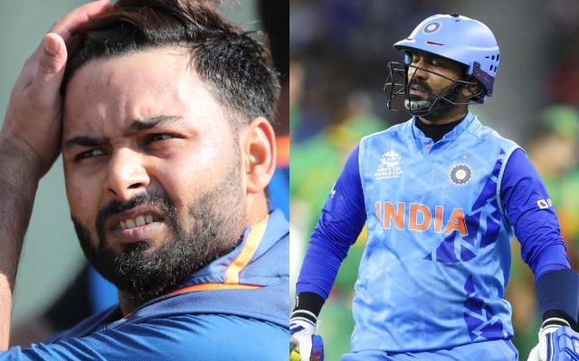 Rishabh Pant and Dinesh Karthik