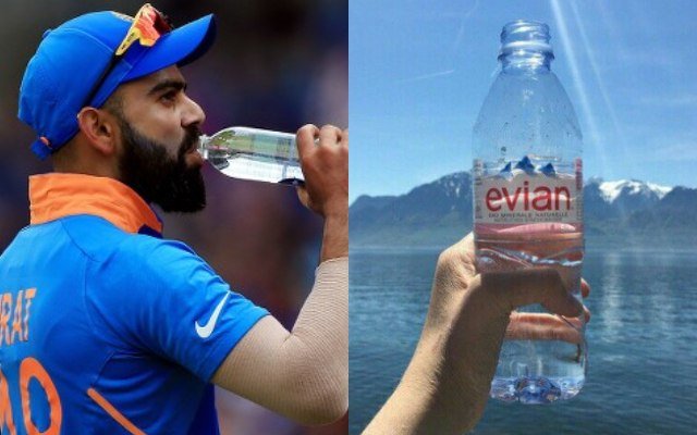 Virat Kohli Drinking Water