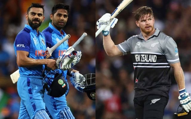 Virat Kohli, Suryakumar Yadav and Glenn Phillips