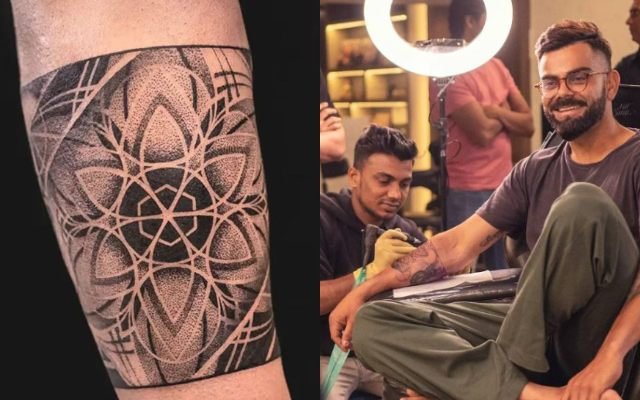 Virat Kohli gets a new tattoo