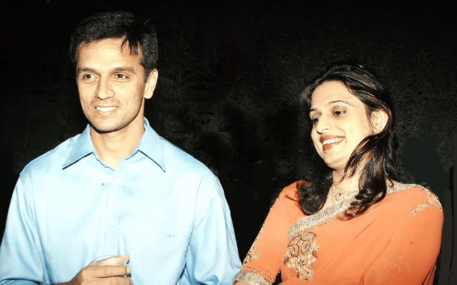 Rahul Dravid and Vijeta Pendharkar